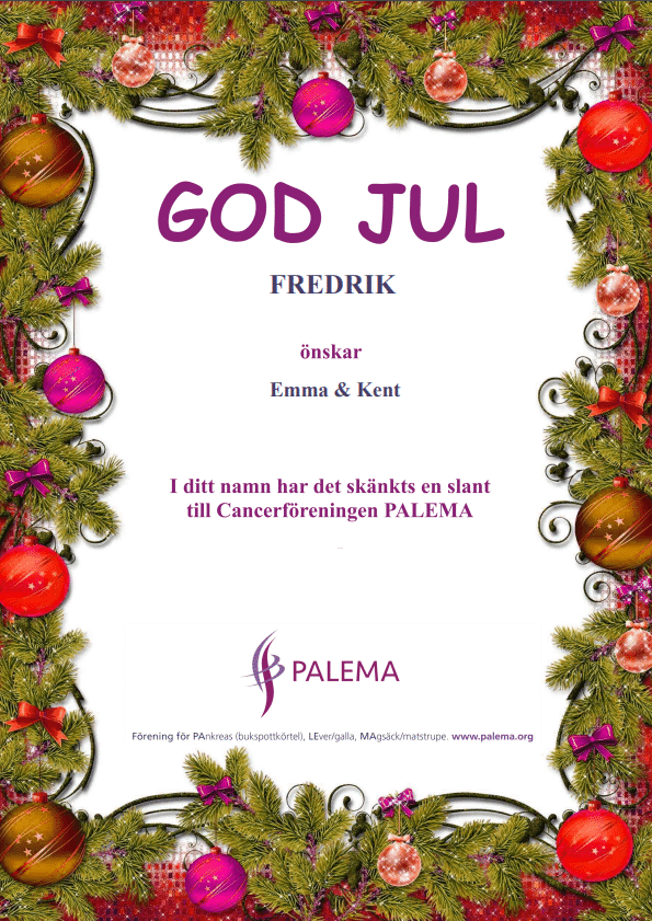 God Jul - exempelbild