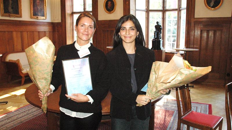 Elina Azizi och Cecilia Ringborg
