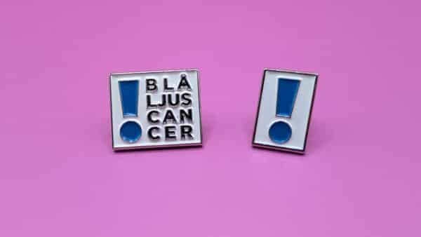 Blåljuscancer Pins