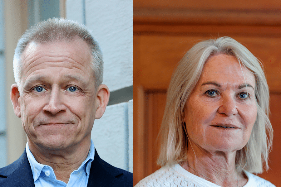 Fredrik Smedberg och Ingela Hallberg